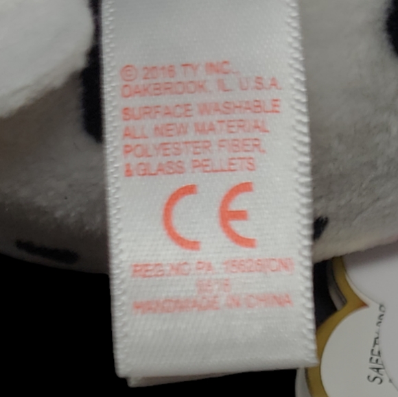 NEW WITH TAG 2016 THE TEENY TYs COLLECTION SPANGLE THE DALMATION 4" - Picture 10 of 10